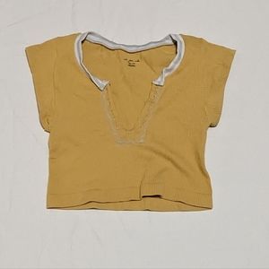 Yellow top, Urban outfitters Out from under, XS